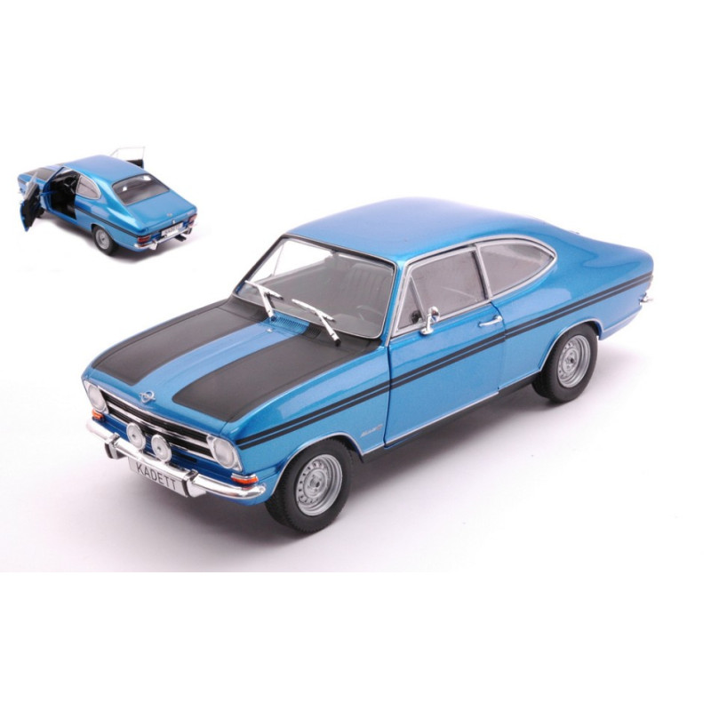 1:24 Whitebox Opel Kadett B Rallye Blu Metallizzato/nero