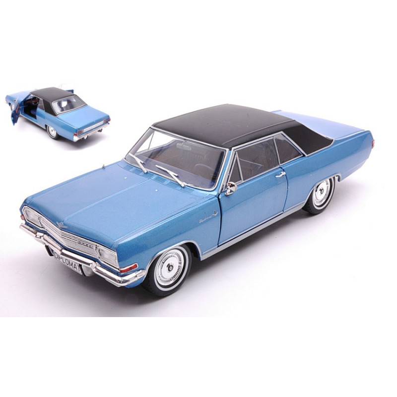 1:24 Whitebox Opel Diploopaco A V8 Coupe Metallizzato Blu/nero