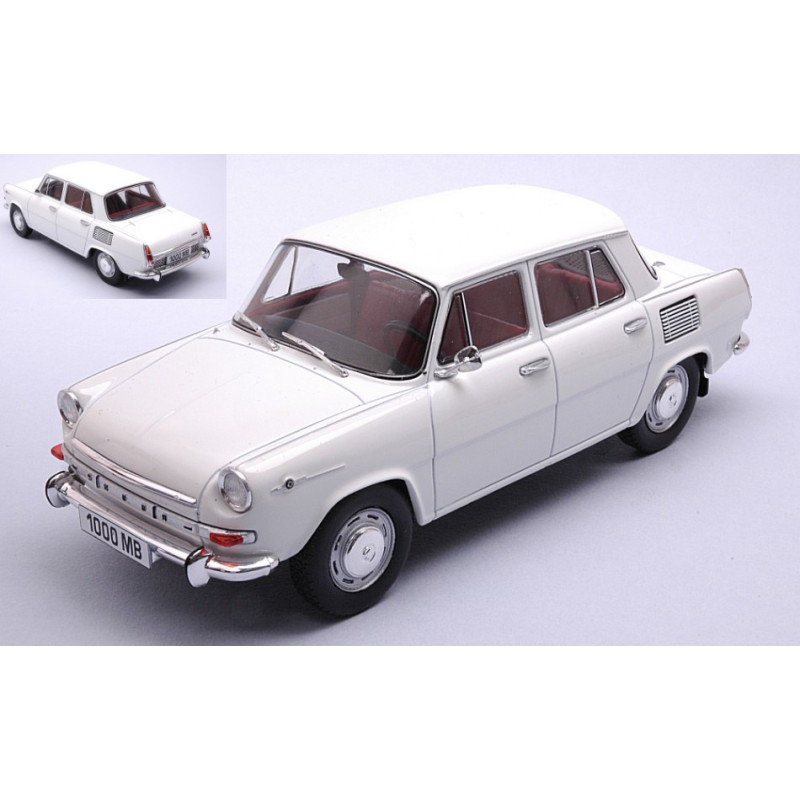 1:24 Whitebox Skoda 100 MB 1968 Bianco