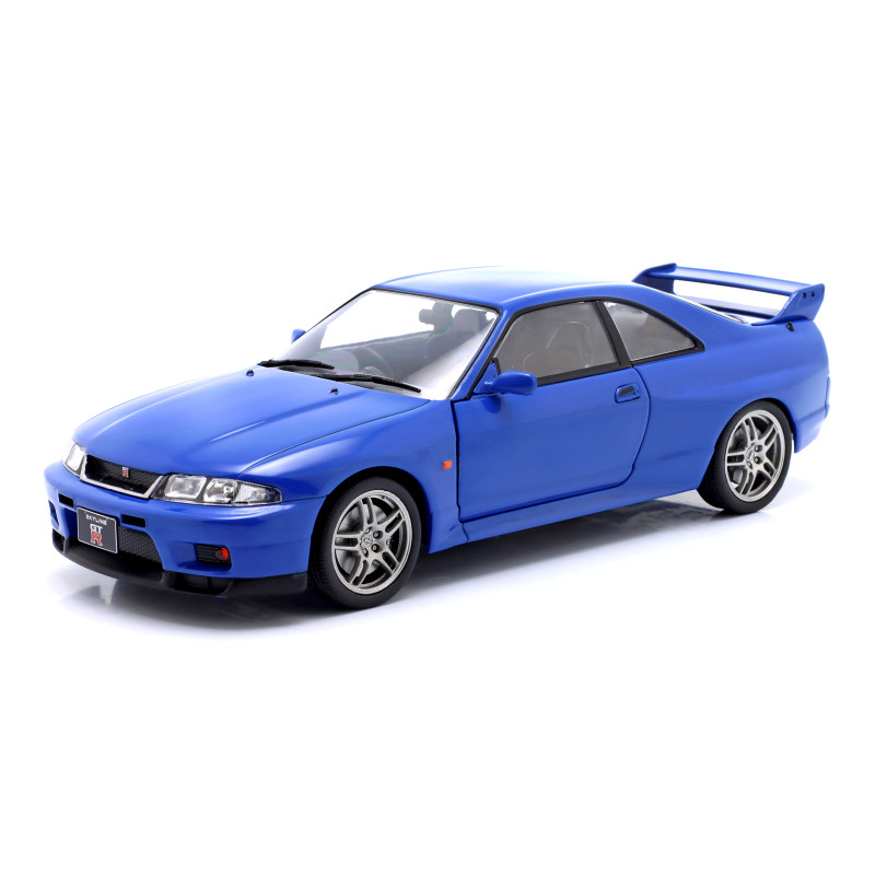 1:24 Whitebox Nissan Skyline Gt r (R33) 1997 Blu RHD