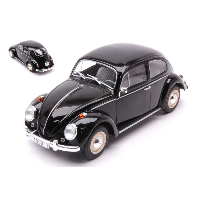 1:24 Whitebox VW Kafer 1200 1960 Nero