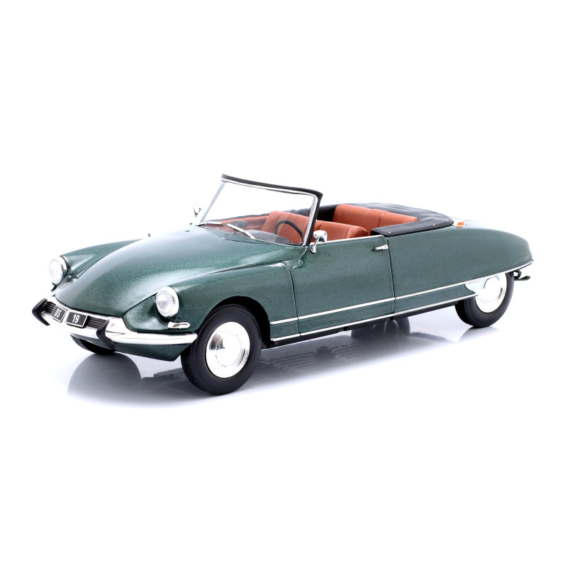 1:24 Whitebox Citroen DS 19 Convertible 1963 Metallizzato Verde Scuro