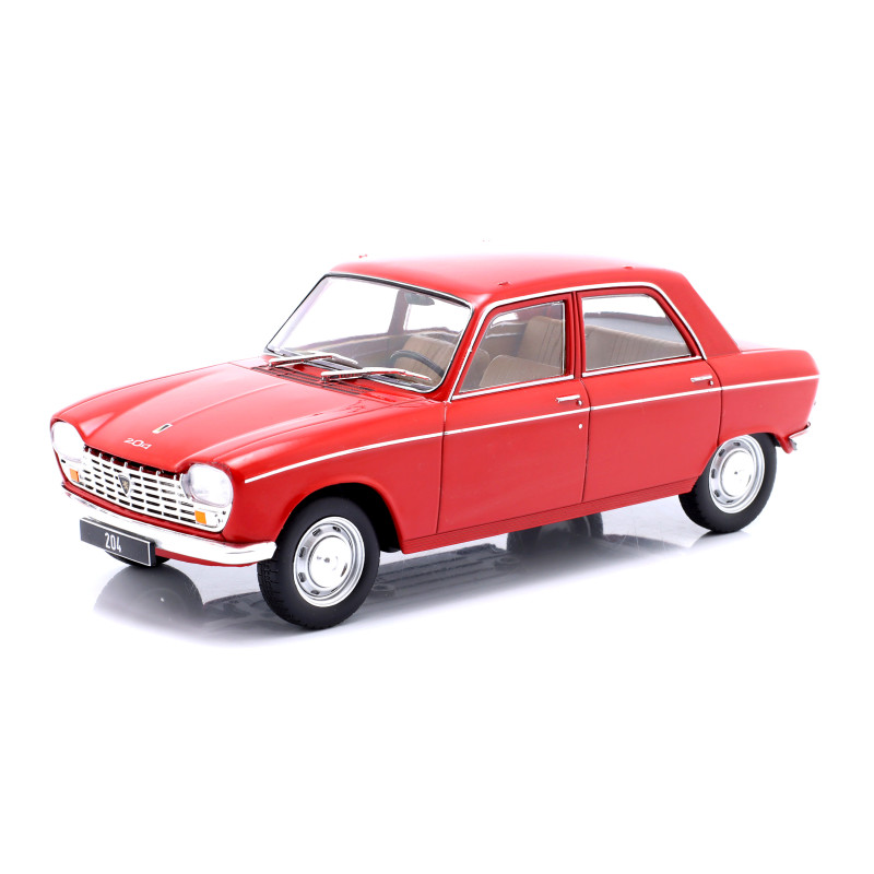 1:24 Whitebox Peugeot 204 1968 Rosso