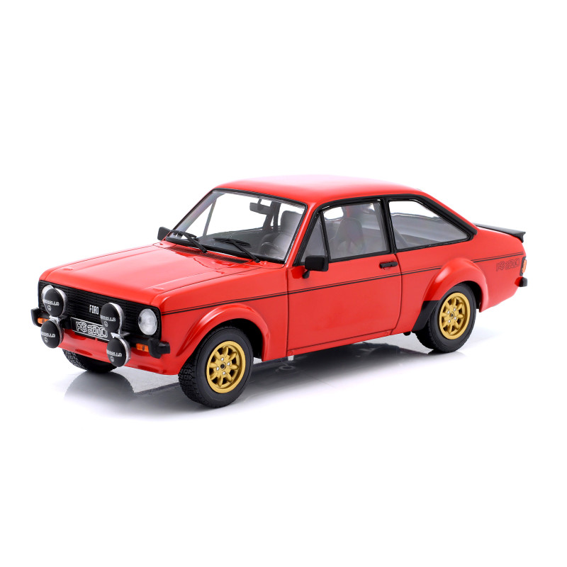 1:24 Whitebox Ford Escort Mkii R 1977 Rosso