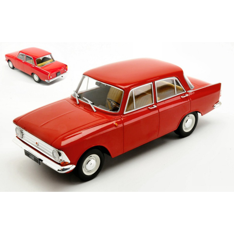 1:24 Whitebox Moskwitsch 408 1966 Rosso Scuro