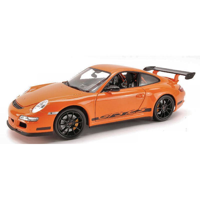 1:18 Welly Porsche 911 GTR 3 RS (997) 2007 Arancione