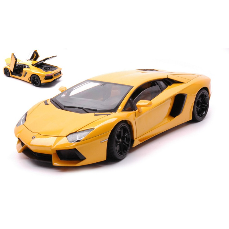 1:18 Welly Lamborghini Aventador LP700 4 2011 Giallo