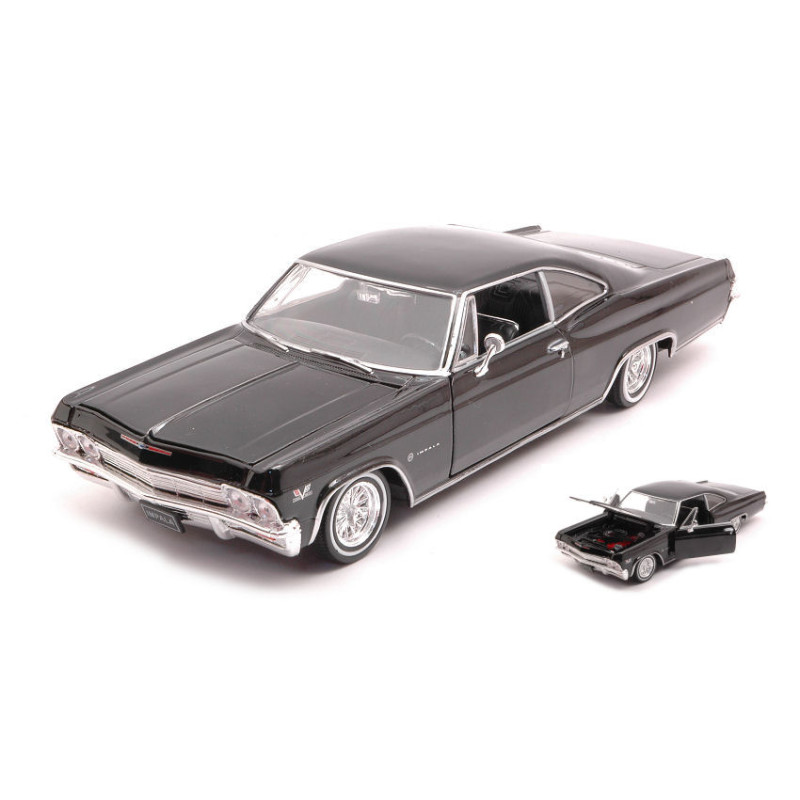 1:24 Welly Chevrolet Impala SS 396 1965 Coupe' Nero