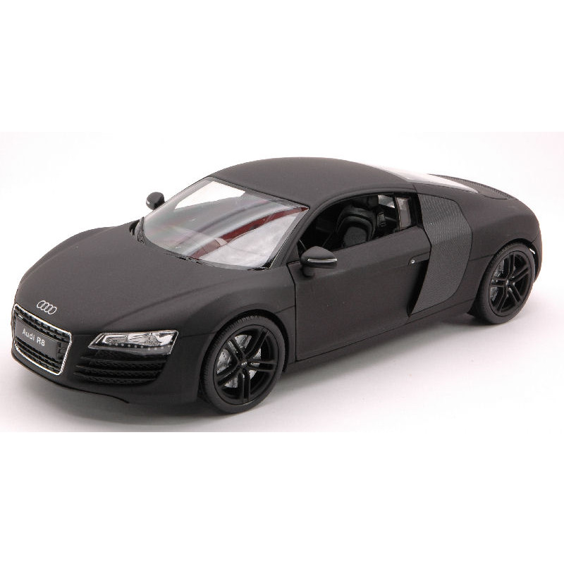 1:24 Welly Audi R 8 2007 Nero Opaco