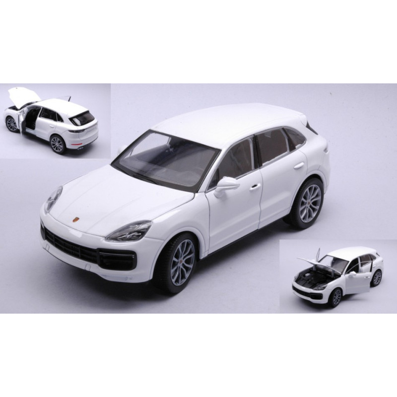 1:24 Welly Porsche Cayenne Turbo Bianco