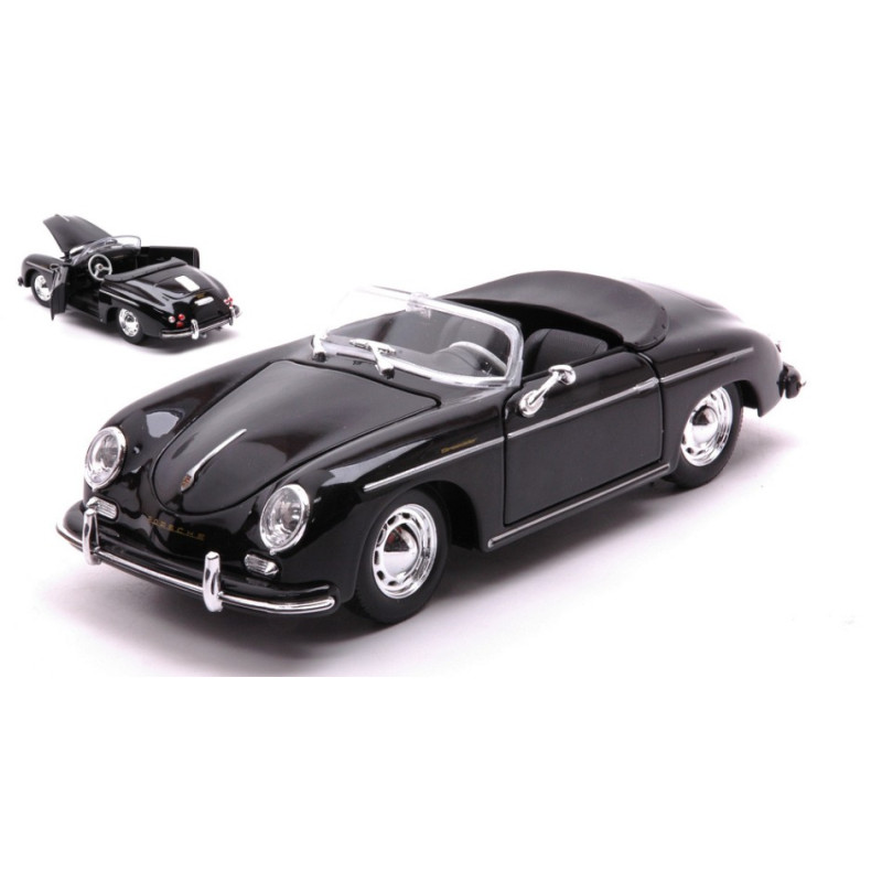 1:24 Welly Porsche 356A Speedster Nero