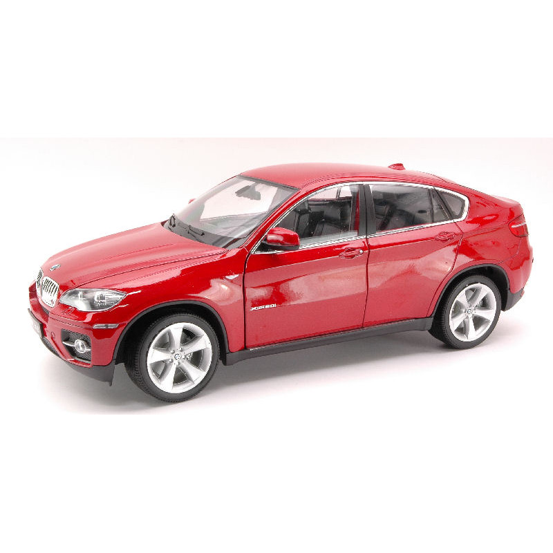 1:18 Welly BMW X 6 2008 Rosso Metallizzato