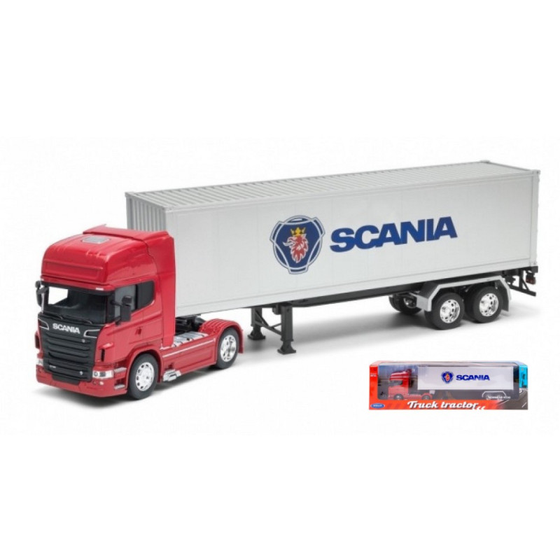 1:32 Welly Scania R 730 Rosso