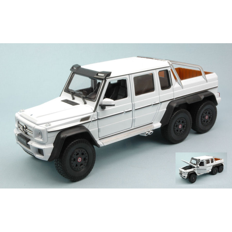 1:24 Welly Mercedes AMG G63 6x6 2014 Bianco