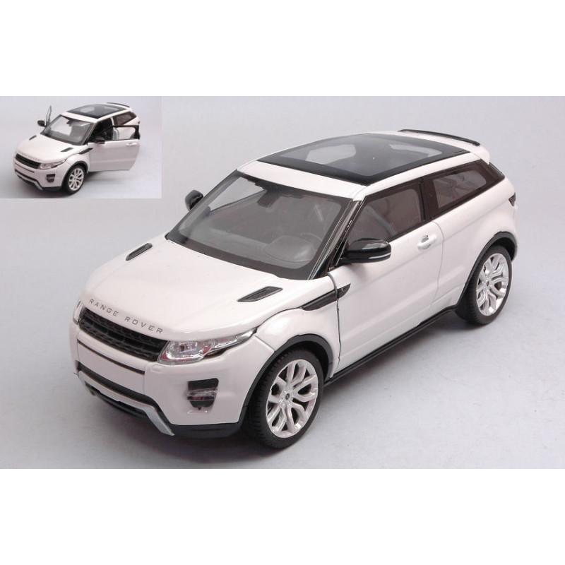 1:24 Welly Range Rover Evoque Coupe' 2011 Bianco