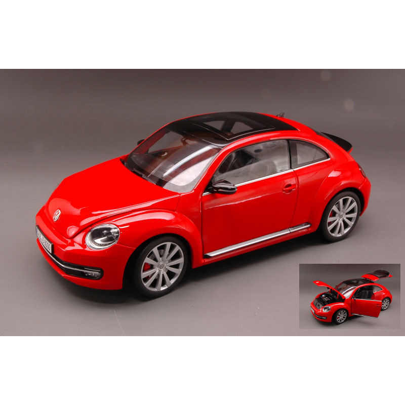 1:18 Welly VW NEW Beetle 2012 Rosso