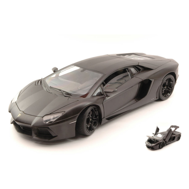 1:18 Welly Lamborghini Aventador LP700 4 2011 Nero Opaco