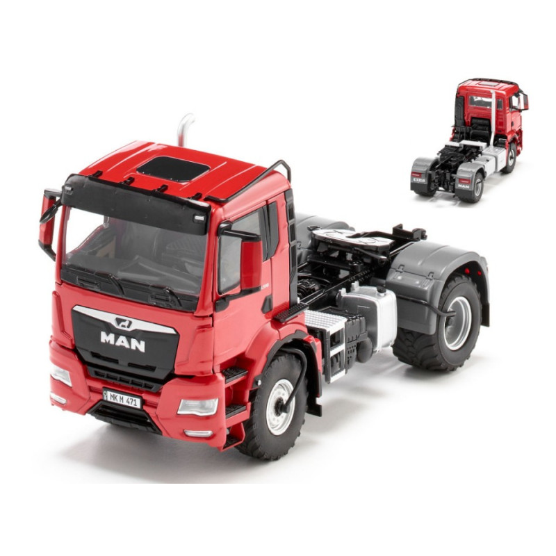 1:32 Wiking MAN TGS 18.510 4x4 BL 2 AXLE  truck Rosso