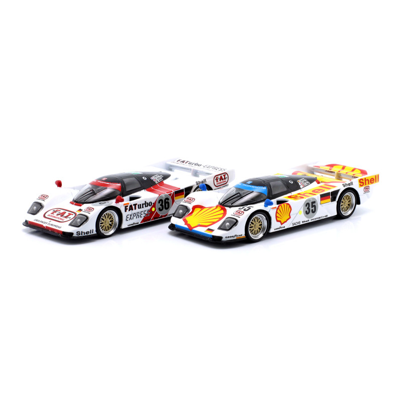 1:64 Spark Porsche 962 LM Mans 1994 N35+N36