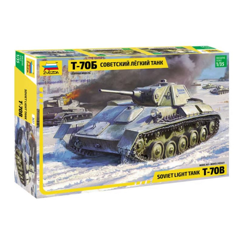 1:35 Zvezda Soviet Tank T 70 KIT