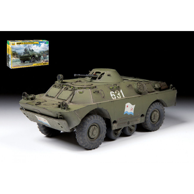 1:35 Zvezda BRDM 2 Russian Armorosso CAR KIT