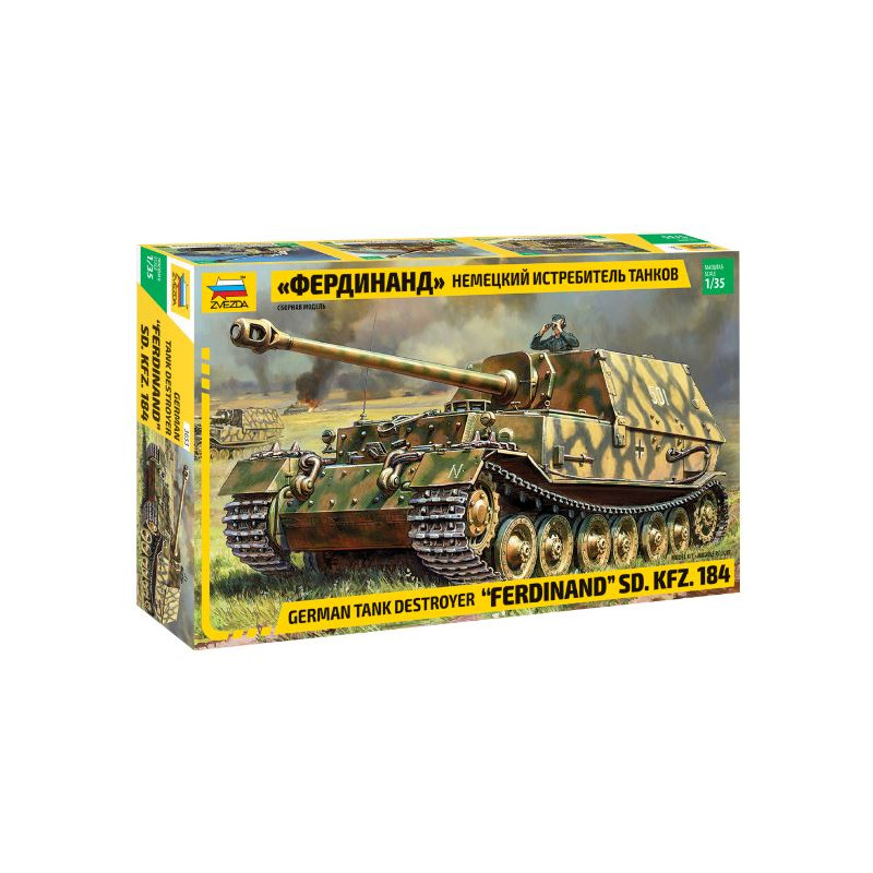 1:35 Zvezda Ferdinand Sd.kfz 184  KIT