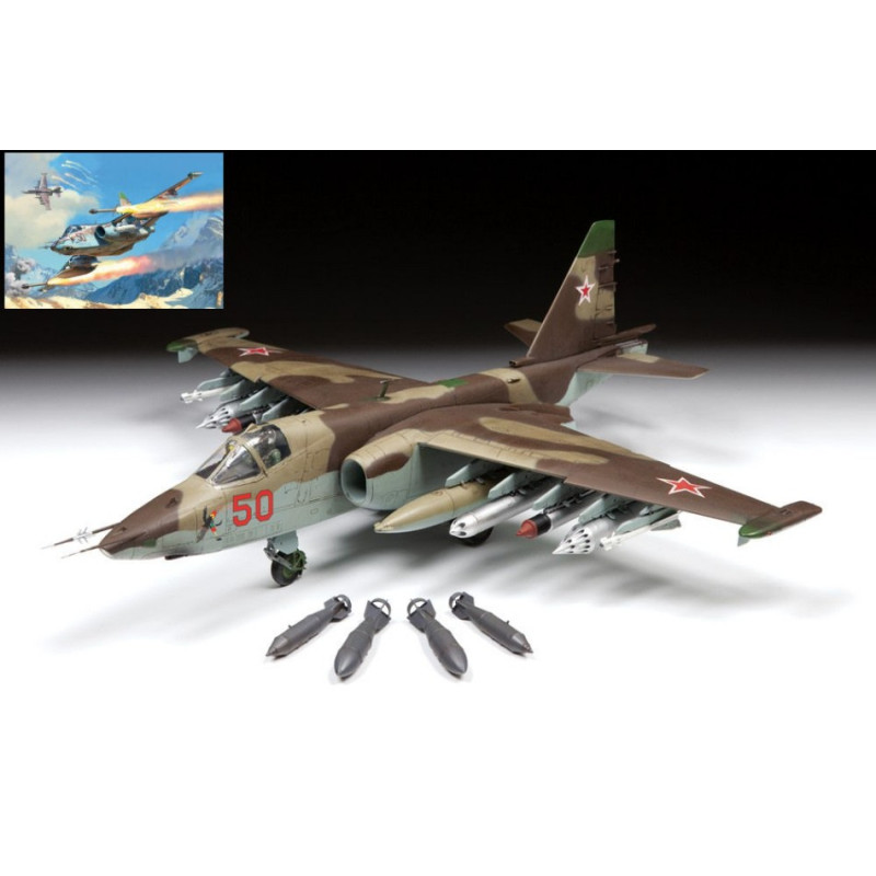 1:48 Zvezda SU 25 Frogfoot KIT