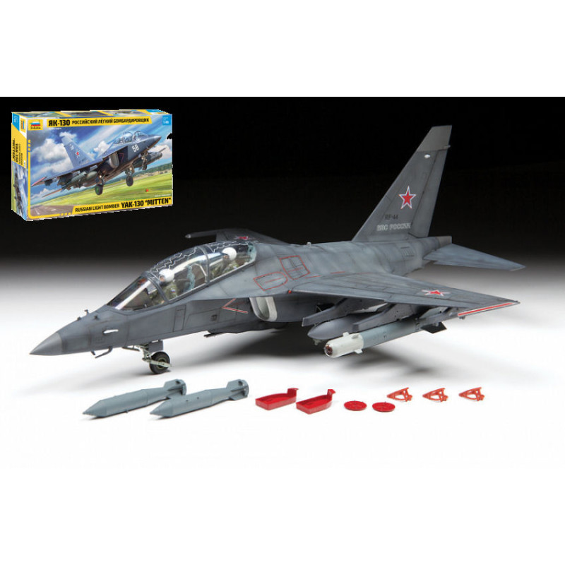 1:48 Zvezda YAK 130 Russian Chiaro Bomber KIT