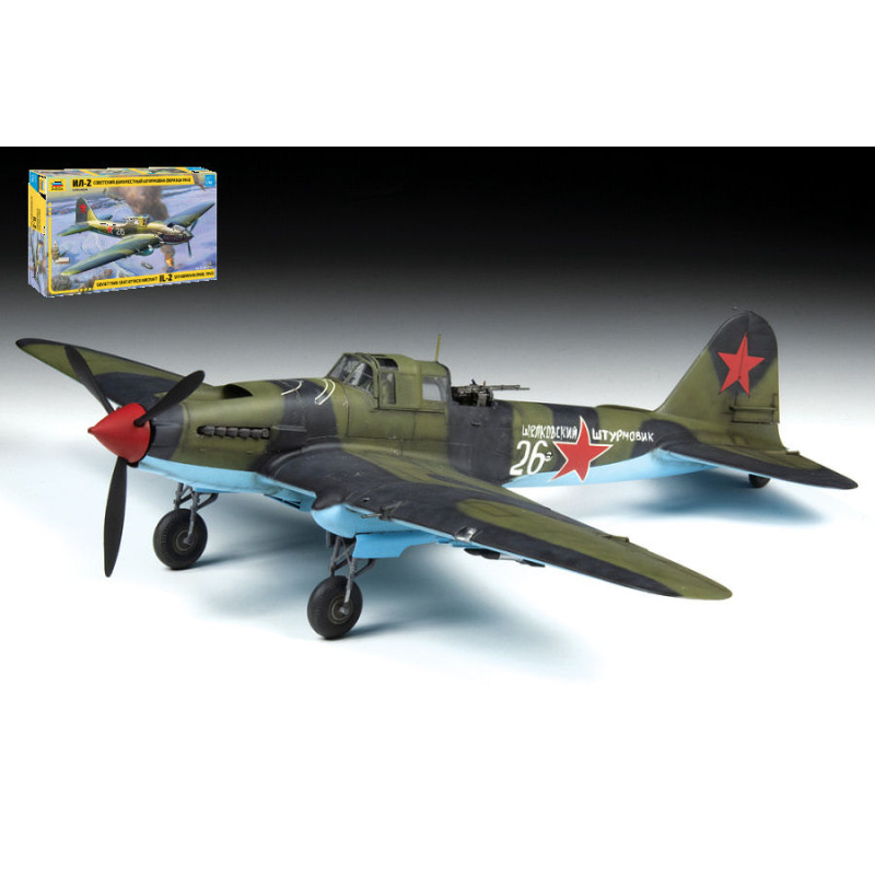 1:48 Zvezda IL 2 Stormovik MOD.1943 KIT