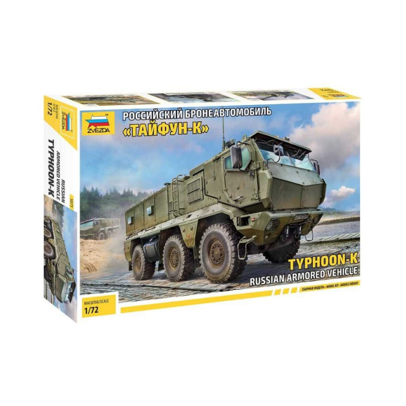 1:35 Zvezda Typhoon k Russian Armourosso Vehicle KIT