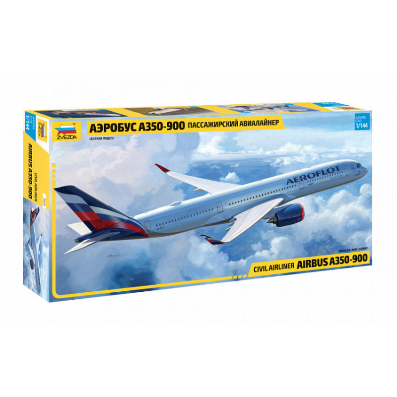 Zvezda Airbus A350 900 KIT 1:144