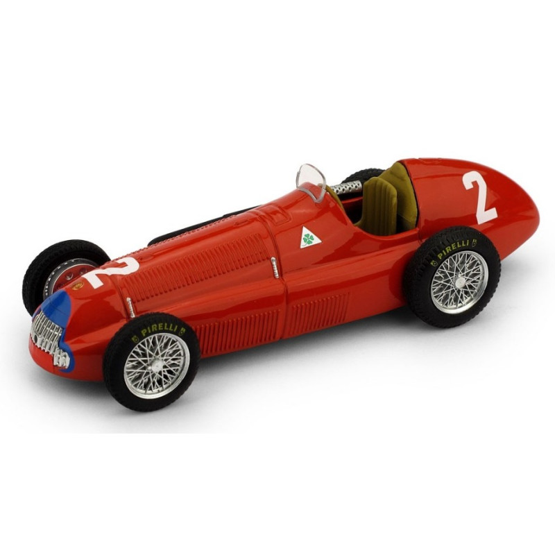 1:43 Brumm Alfa Romeo Nino Farina 1950 N2 Winner G.britain GP