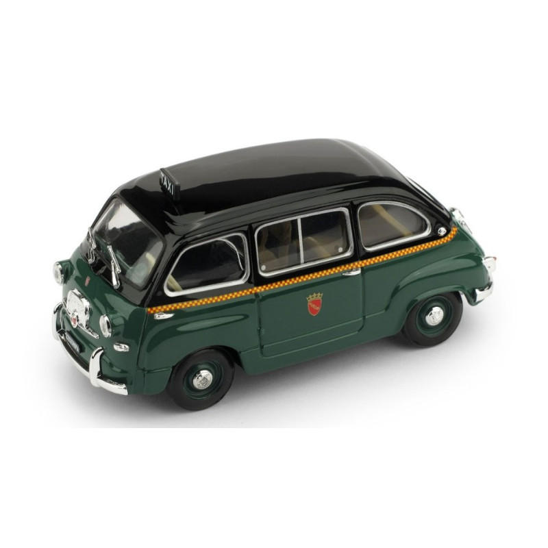 1:43 Brumm Fiat 600 Multipla 1a Serie 1956 Taxi DI Roma