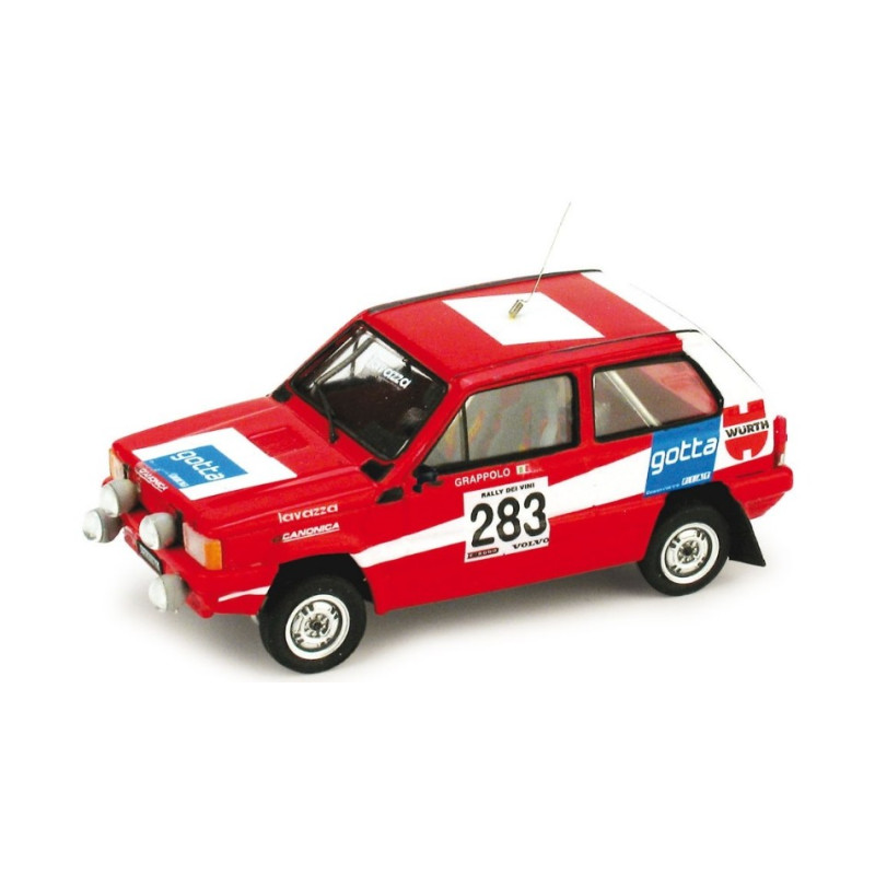 1:43 Brumm Fiat Panda N283 Rally DEI Vini 1981 N283 Transkit Arena Modelli