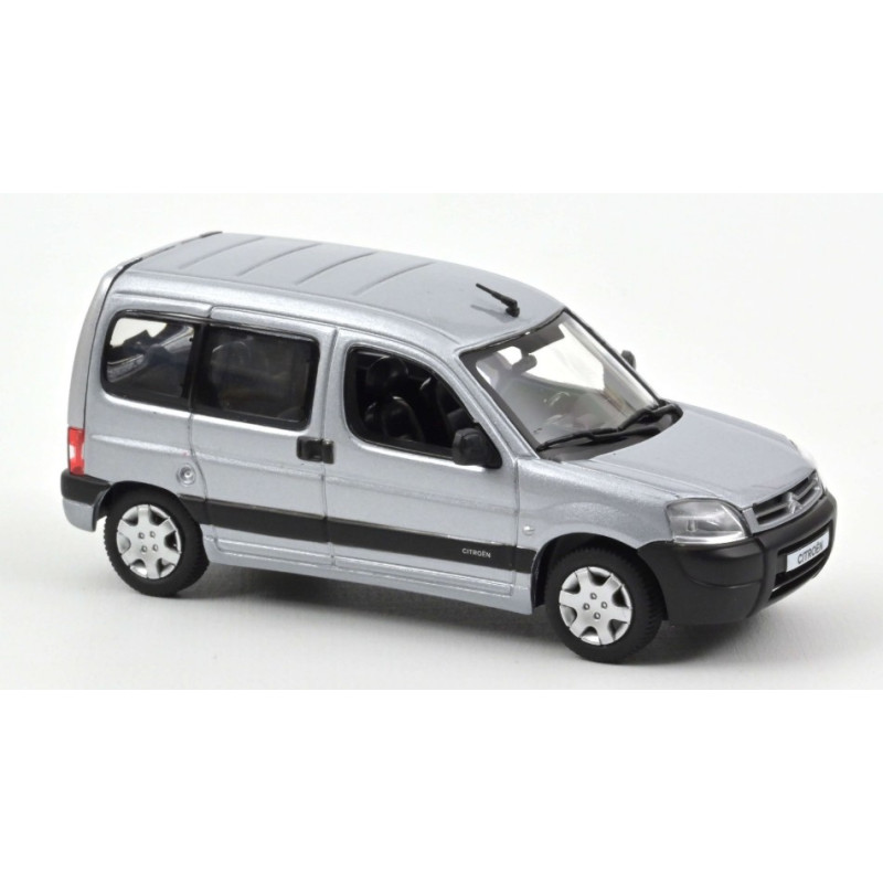 1:43 Norev Citroen Berlingo 2004 Aluminium Argento