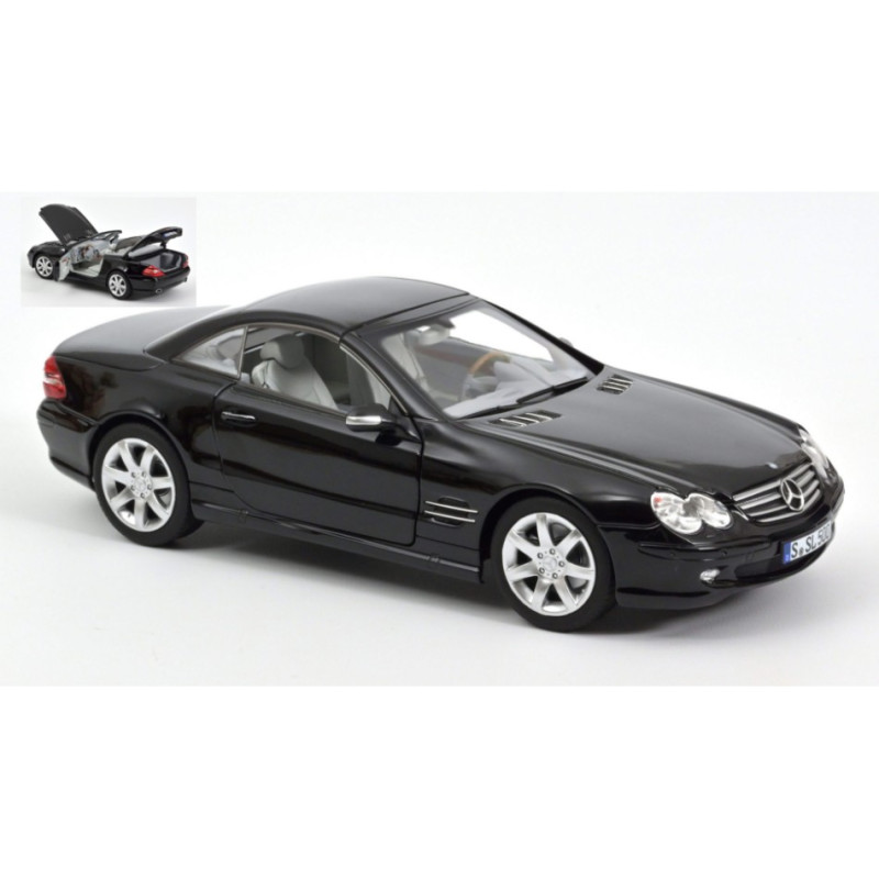 1:18 Norev Mercedes SL 500 2003 Nero