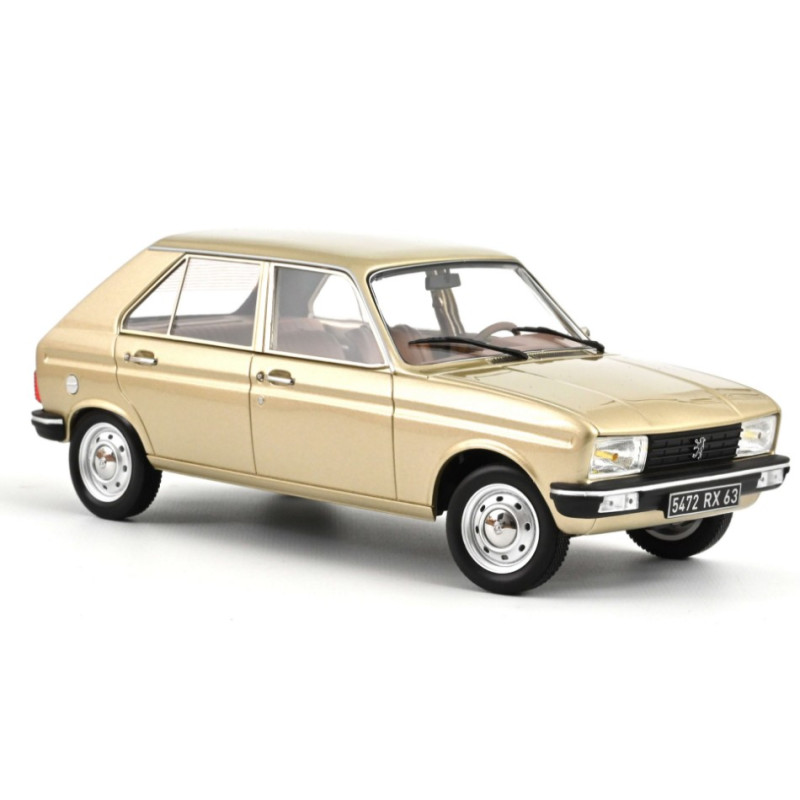 1:18 Norev Peugeot 104 GR 1981 Beige Metallizzato