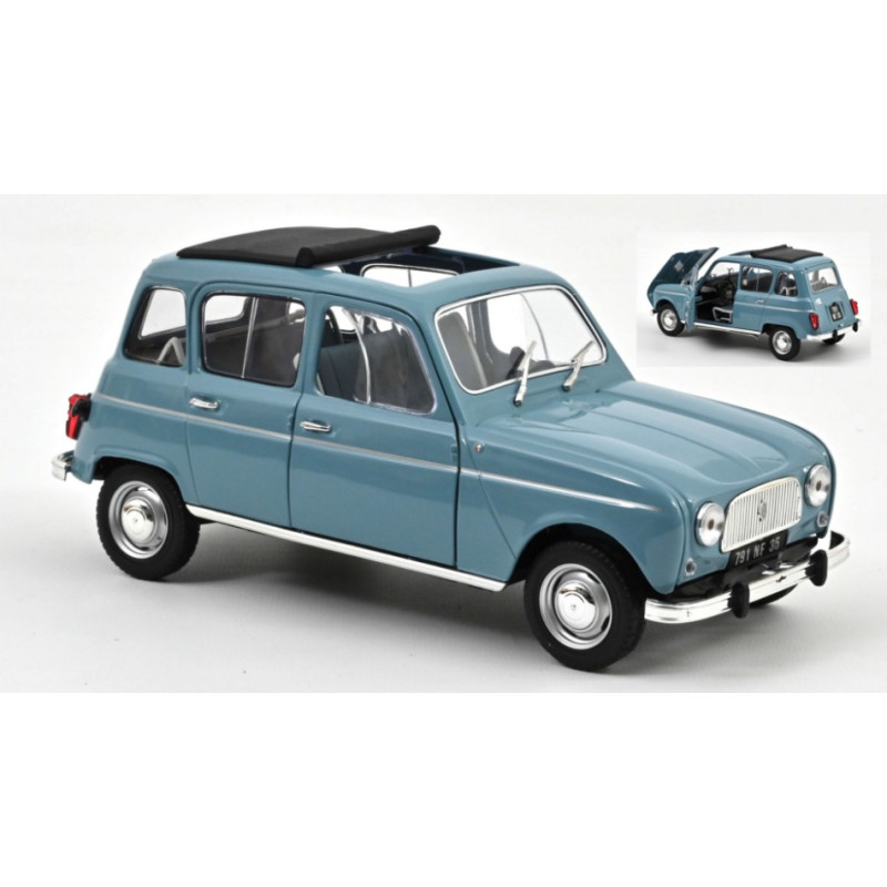 1:18 Norev Renault 4 L 1966 French Blu