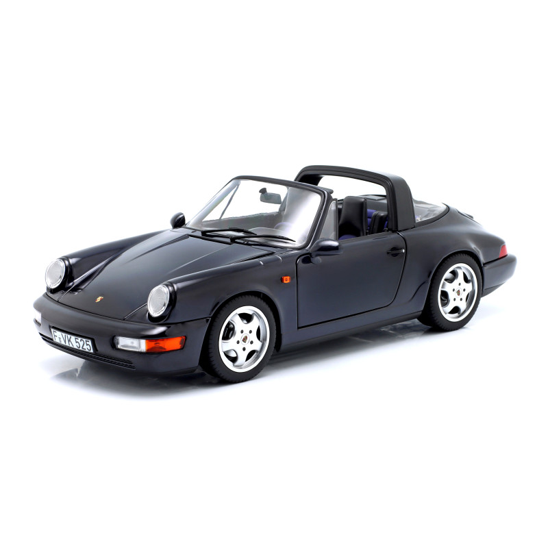 1:18 Norev Porsche 911 Carrera 4 Targa 1991 Blu Met