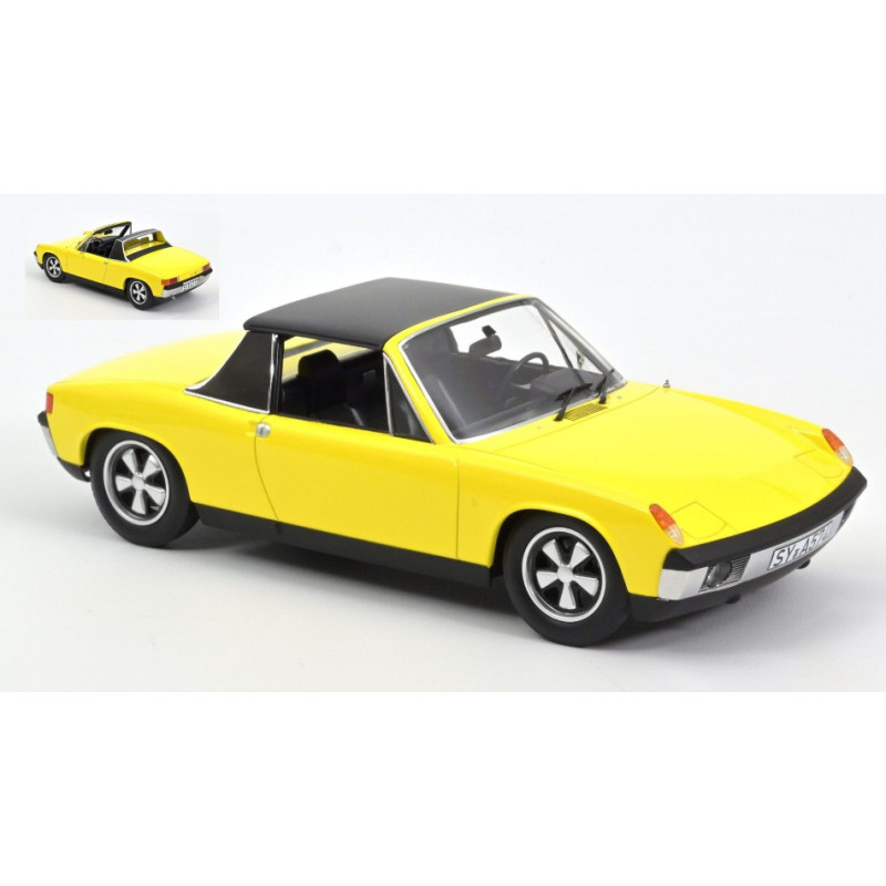 1:18 Norev VW Porsche 914 6 1973 Giallo