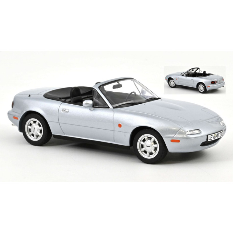 1:18 Norev Mazda MX 5 1989 Argento