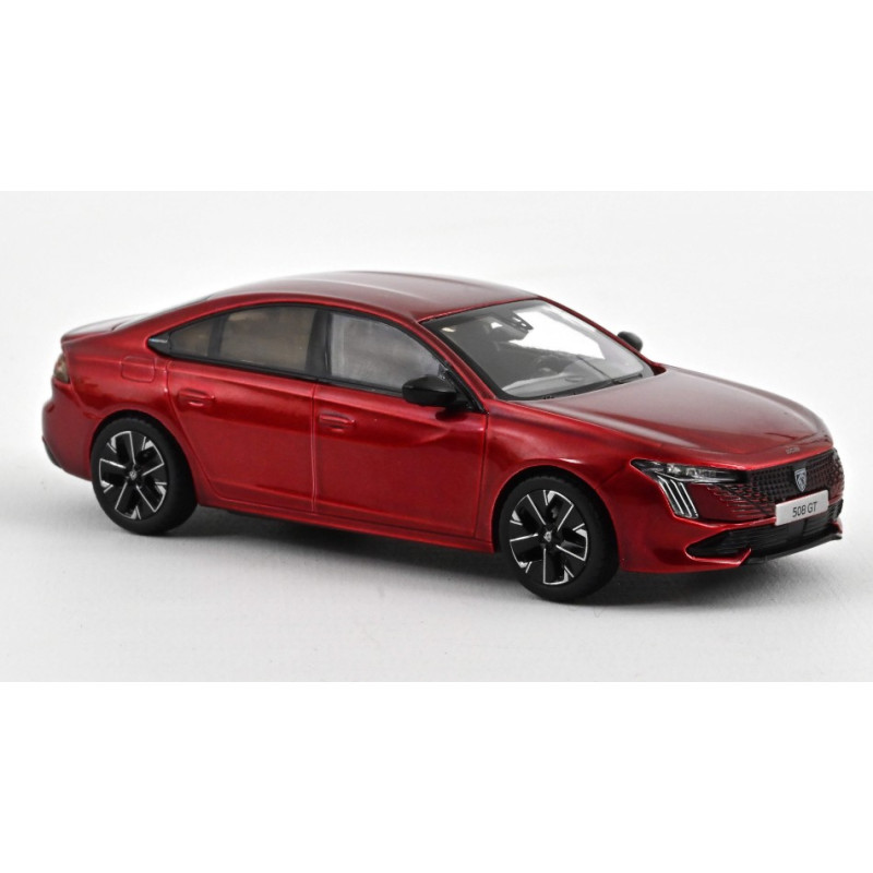 1:43 Norev Peugeot 508 GT Hybrid 2023 Elixir Rosso