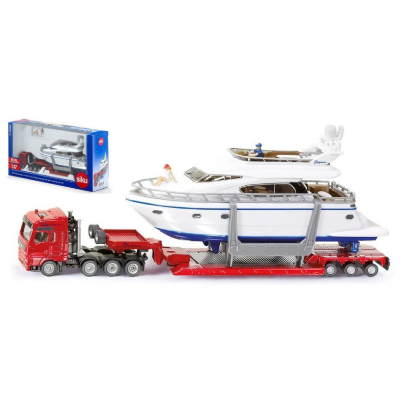 1:87 Siku Camion Trasporto Yacht