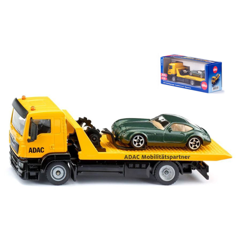 1:55 Siku Camion Soccorso C/auto