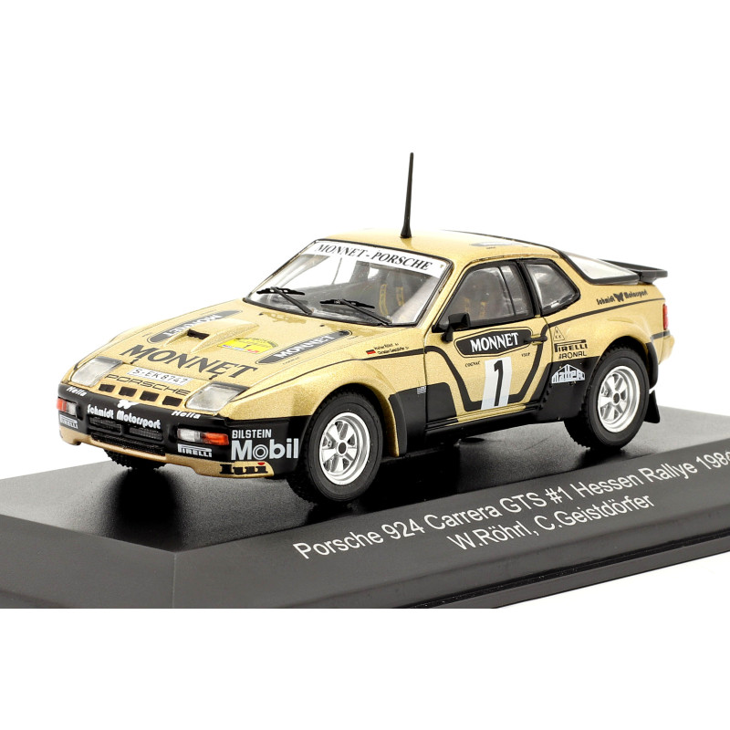 1:43 CMR Porsche 924 Carrera GTS N1 Hessen Rally 1981 W.rohrl c.geistdorfer