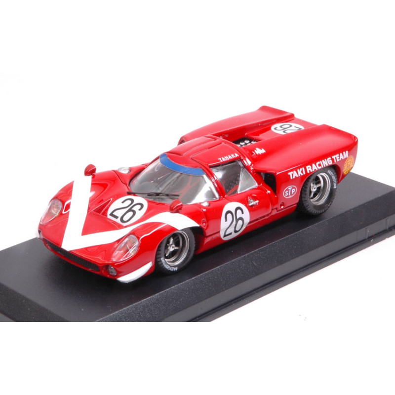 1:43 Best Model Lola T70 Coupe' N26 GP Japan 1968 K.tanaka