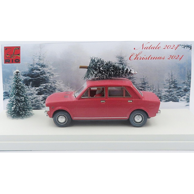 1:43 Rio Fiat 128 1.ma Serie Buon Natale 2024 With Driver