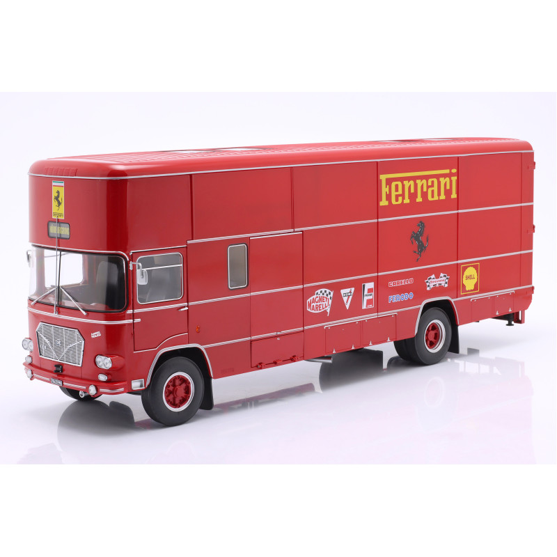 1:18 CMR Fiat OM 150 Rolfo Ferrari Race Transporter 1967 Rosso