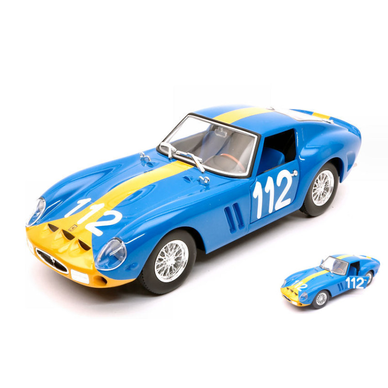 1:24 Burago Ferrari 250 GTO N112 9th Targa Florio 1964 U.norinder p.troberg