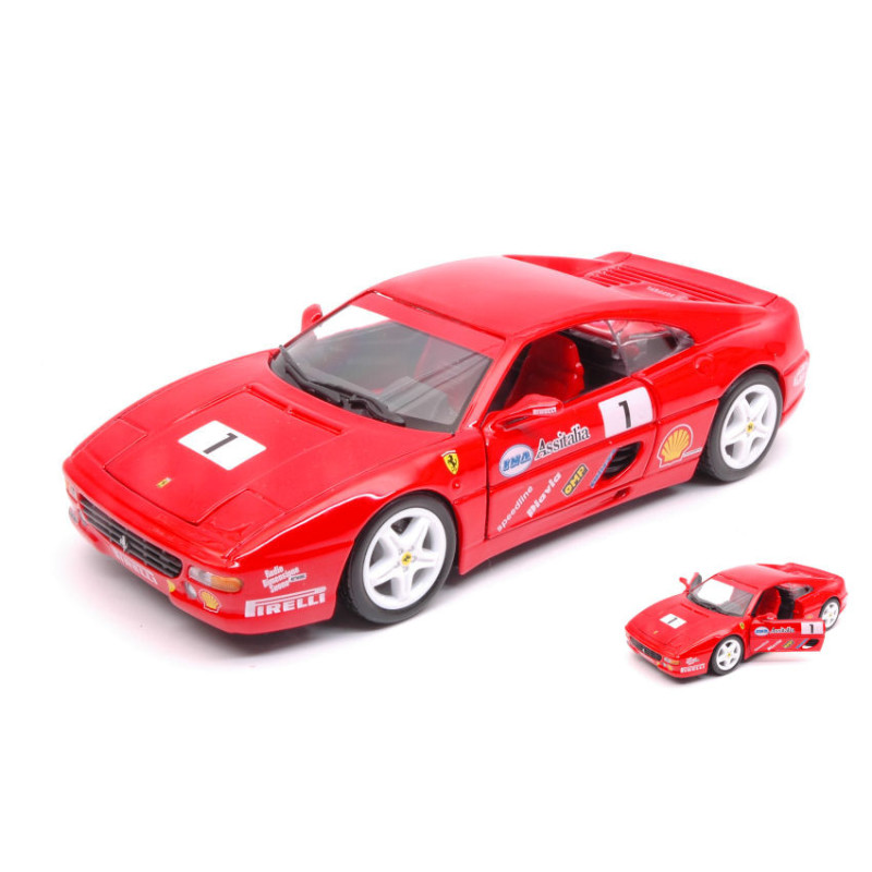 1:24 Burago Ferrari 355 Challenge N1 1997